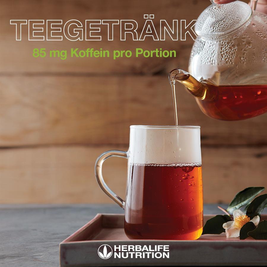 HERBALIFE -  koffeinhaltiges Instant-Kräutergetränk mit Tee-Extrakten